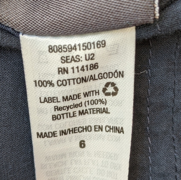 Covington 100% Cotton Eyelet Skirt Size 6 - Picture 8 of 9